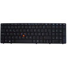 Teclado HP Elitebook 8560W | 8570W | 8580F c/ Track Stick Retroiluminado
